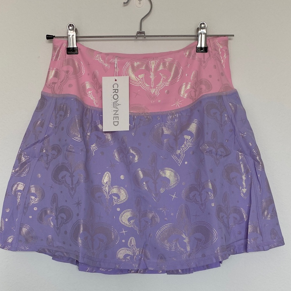 Crowned Athletics Star Lake Skort